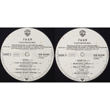 Fleetwood Mac - Tusk • 12" Vinyl LP • MINT - Labyrinth Music