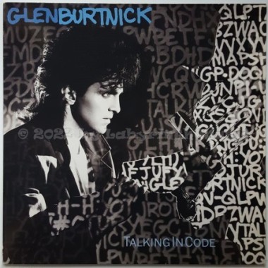 Glen Burtnick - Talking In Code • 12" Vinyl LP • EX - Labyrinth Music