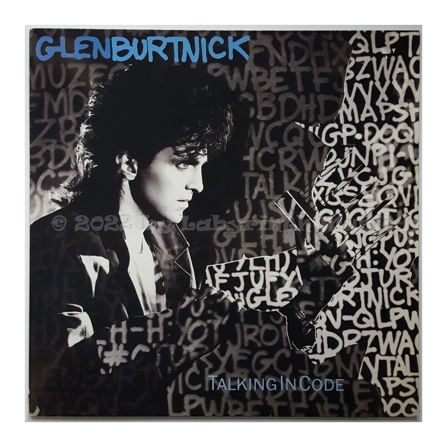 Glen Burtnick - Talking In Code • 12" Vinyl LP • EX - Labyrinth Music