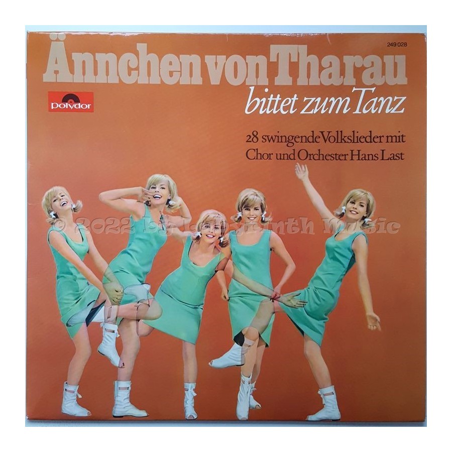 Hans Last Chor Und Orchester - Ännchen Von Tharau Bittet Zum Tanz • 12" Vinyl LP • NM - Labyrinth Music