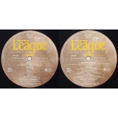 The Human League - Crash • 12" Vinyl LP • EX - Labyrinth Music