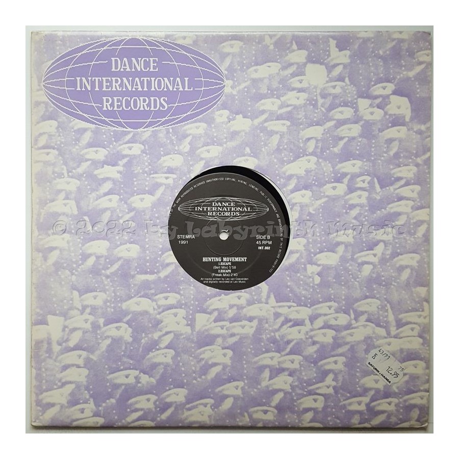 Hunting Movement - Escape • 12" Vinyl Maxi - Labyrinth Music
