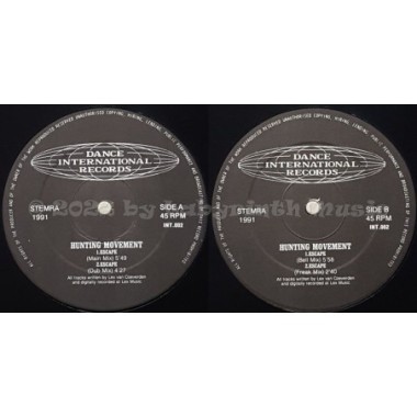 Hunting Movement - Escape • 12" Vinyl Maxi - Labyrinth Music