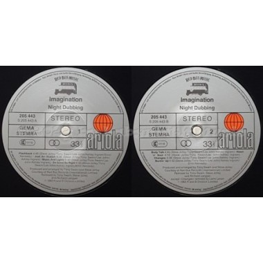 Imagination - Night Dubbing • 12" Vinyl LP • MINT - Labyrinth Music