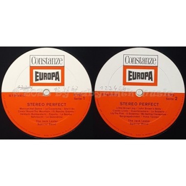 The Jack Lester Special Band - Stereo Perfect • 12" Vinyl LP • NM - Labyrinth Music