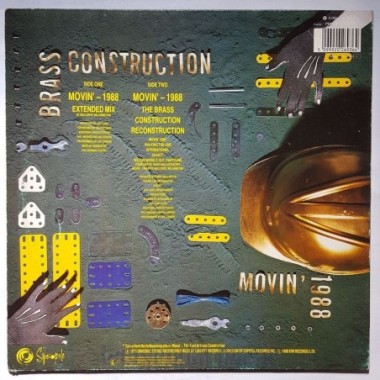 Brass Construction - Movin' • 12" Vinyl Maxi - Labyrinth Music