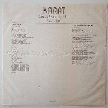 Karat - Die Sieben Wunder Der Welt • 12" Vinyl LP • EX - Labyrinth Music