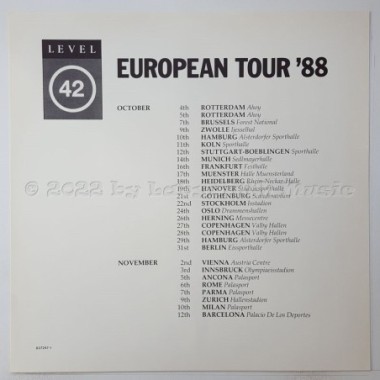 Level 42 - Staring At The Sun • 12" Vinyl LP • MINT - Labyrinth Music