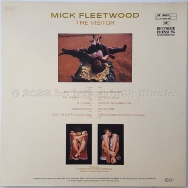 Mick Fleetwood - The Visitor • 12" Vinyl LP • MINT - Labyrinth Music