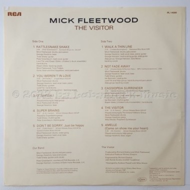 Mick Fleetwood - The Visitor • 12" Vinyl LP • MINT - Labyrinth Music