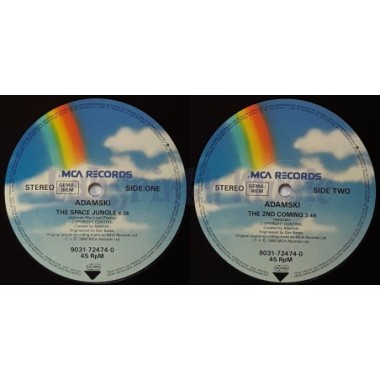 Adamski - The Space Jungle • 12" Vinyl Maxi • NM - Labyrinth Music