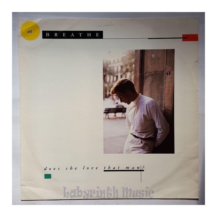 Breathe - Does She Love That Man? • 12" Vinyl Maxi • EX - Labyrinth Music