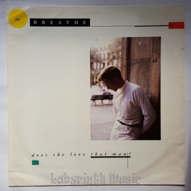 Breathe - Does She Love That Man? • 12" Vinyl Maxi • EX - Labyrinth Music