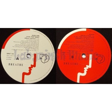 Breathe - Does She Love That Man? • 12" Vinyl Maxi • EX - Labyrinth Music