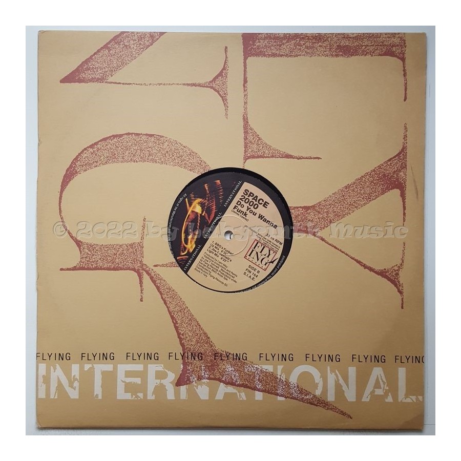 Space 2000 - Do You Wanna Funk • 12" Vinyl Maxi - Labyrinth Music