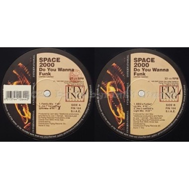 Space 2000 - Do You Wanna Funk • 12" Vinyl Maxi - Labyrinth Music