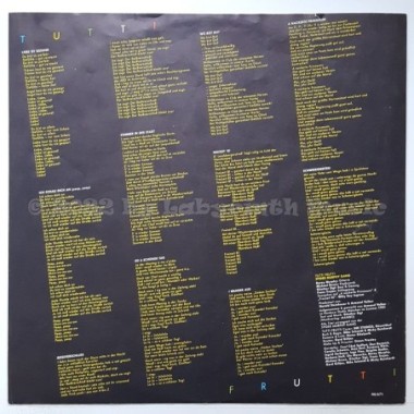 Spider Murphy Gang - Tutti Frutti • 12" Vinyl LP - Labyrinth Music