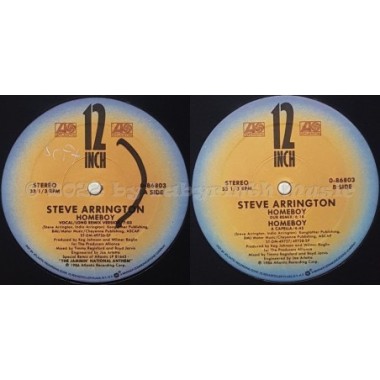Steve Arrington - Homeboy • 12" Vinyl Maxi • EX - Labyrinth Music