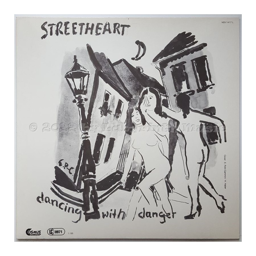 Streetheart - Dancing With Danger • 12" Vinyl LP • MINT - Labyrinth Music