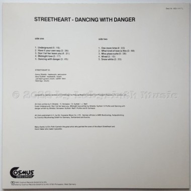 Streetheart - Dancing With Danger • 12" Vinyl LP • MINT - Labyrinth Music