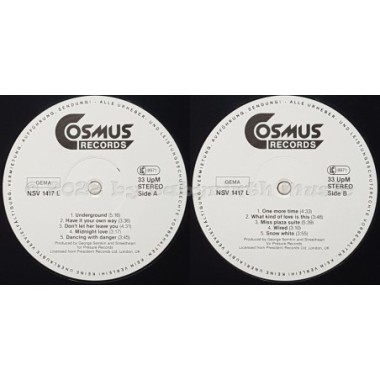 Streetheart - Dancing With Danger • 12" Vinyl LP • MINT - Labyrinth Music