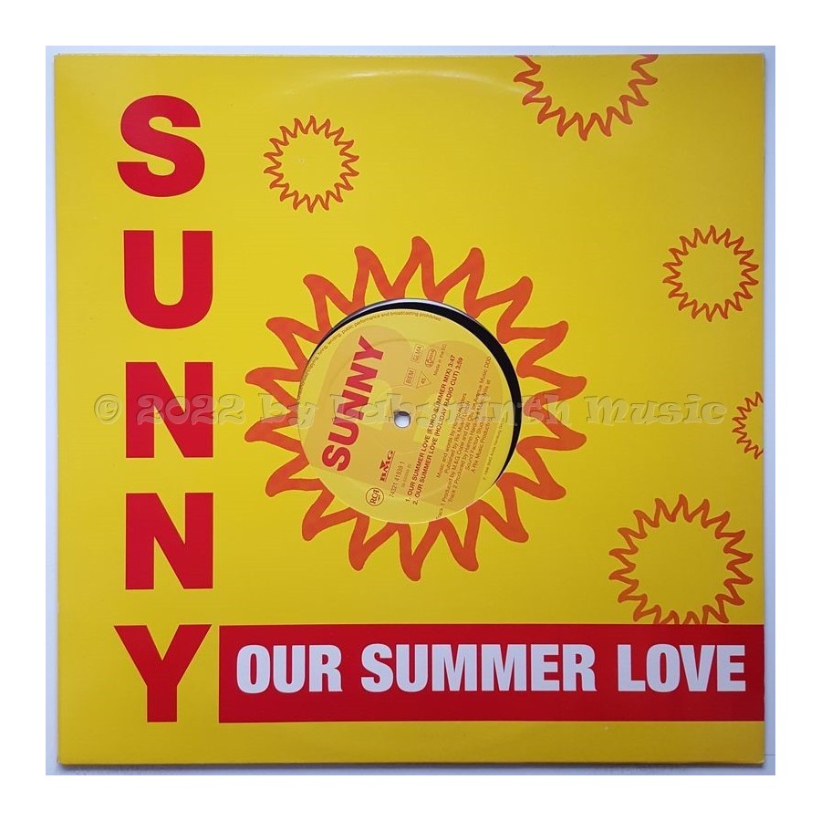 Sunny - Our Summer Love • 12" Vinyl Maxi • MINT - Labyrinth Music