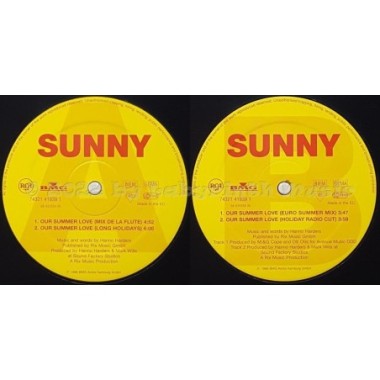 Sunny - Our Summer Love • 12" Vinyl Maxi • MINT - Labyrinth Music