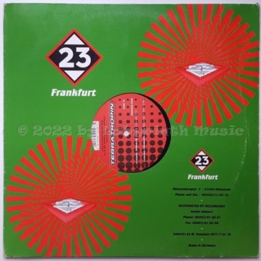 Terratropin - Channel Pressure • 12" Vinyl Maxi - Labyrinth Music