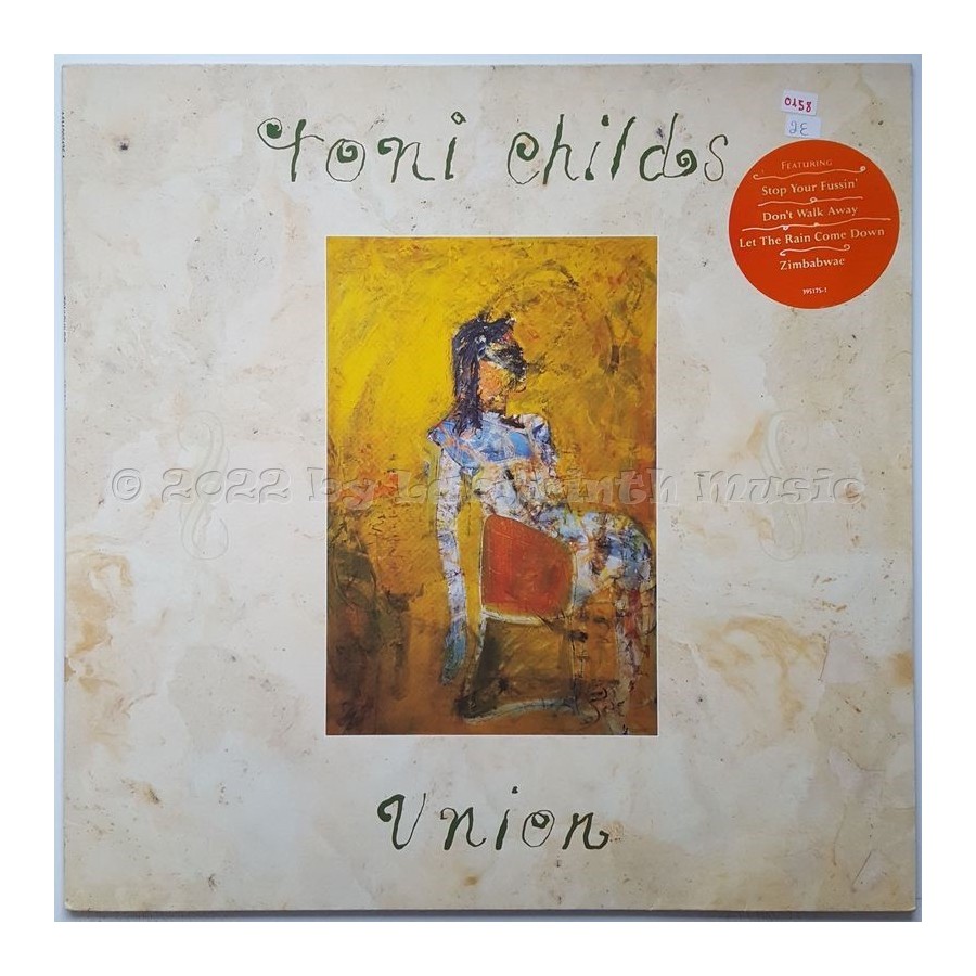 Toni Childs - Union • 12" Vinyl LP • MINT - Labyrinth Music