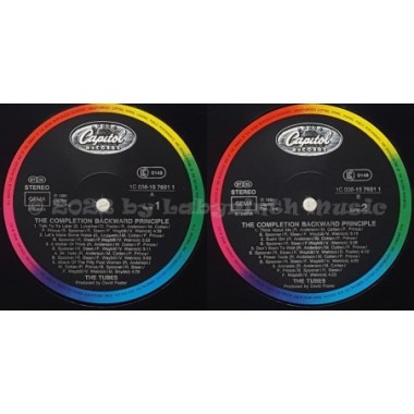 The Tubes - The Completion Backward Principle • 12" Vinyl LP • EX - Labyrinth Music