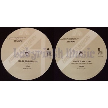 Brian - I'll Be Around • 12" Vinyl Maxi • NM - Labyrinth Music