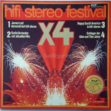 Various - Hifi Stereo Festival X4 • 12" Vinyl LP • NM - Labyrinth Music