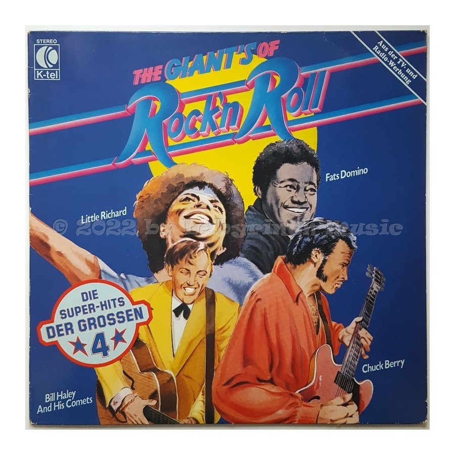 Various - The Giants Of Rock'n Roll • 12" Vinyl LP - Labyrinth Music