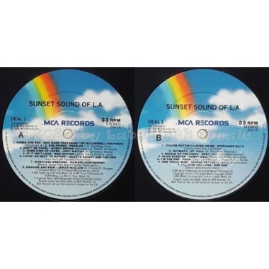 Various - The Sunset Sound Of L.A. • 12" Vinyl LP - Labyrinth Music