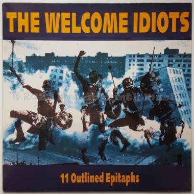 The Welcome Idiots - 11 Outlined Epitaphs • 12" Vinyl LP • EX - Labyrinth Music
