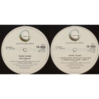 Wang Chung - Wait • Remix • 12" Vinyl Maxi • EX - Labyrinth Music