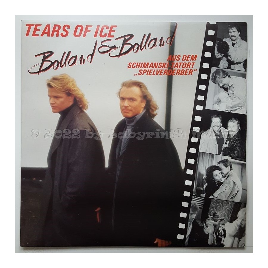 Bolland & Bolland - Tears Of Ice • 12" Vinyl Maxi • EX - Labyrinth Music