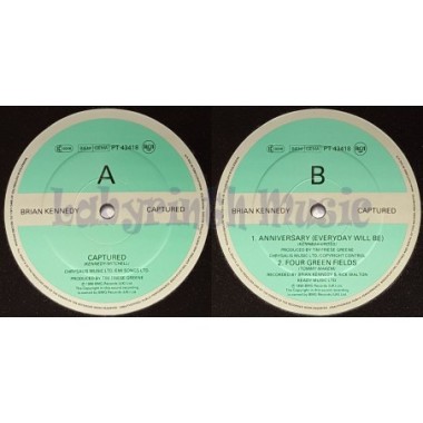 Brian Kennedy - Captured • 12" Vinyl Maxi • EX - Labyrinth Music