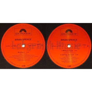 Brian Spence - Brothers • 12" Vinyl Maxi - Labyrinth Music