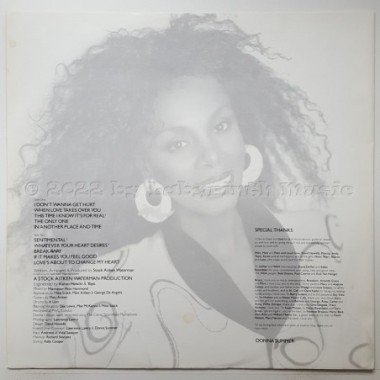 Donna Summer - Another Place And Time • 12" Vinyl LP • NM - Labyrinth Music