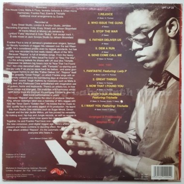 Frankie Paul - Rejoice • 12" Vinyl LP - Labyrinth Music