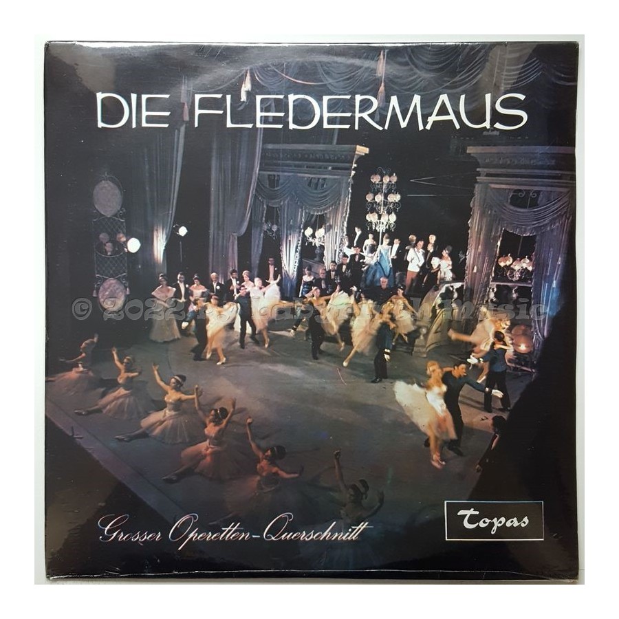 Grosse Berliner Operettenorchester, Das - Die Fledermaus (Grosser Operetten-Querschnitt) • 12" Vinyl LP • MINT - Labyrinth Music
