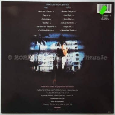 Jan Hammer - Escape From Television • 12" Vinyl LP • MINT - Labyrinth Music