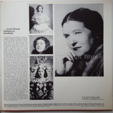 Lotte Lehmann - Die Lyrikerin Der Gesangskunst • 12" Vinyl LP • MINT - Labyrinth Music