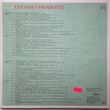 Luciano Pavarotti - Pavarottissimo • 12" Vinyl LP • NM - Labyrinth Music
