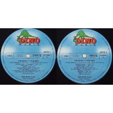 Luciano Pavarotti - Pavarottissimo • 12" Vinyl LP • NM - Labyrinth Music