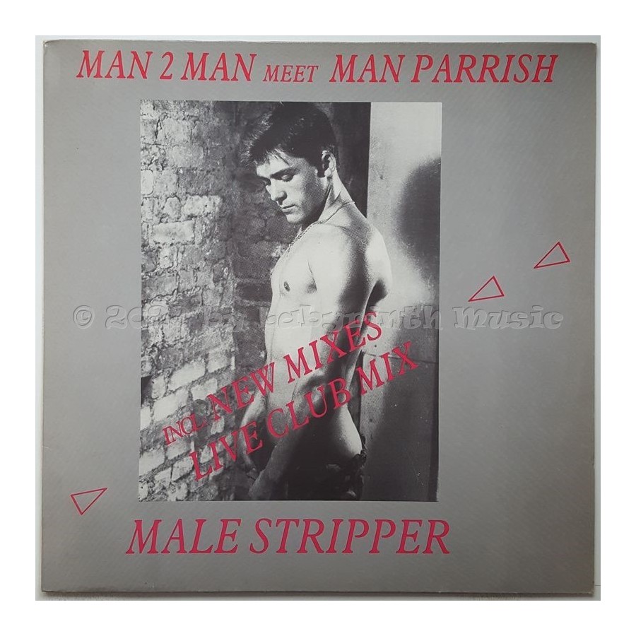 Man 2 Man Meet Man Parrish - Male Stripper • 12" Vinyl Maxi • MINT - Labyrinth Music