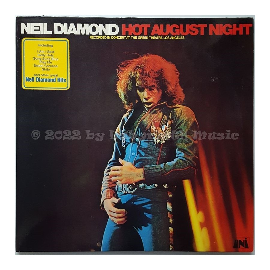 Neil Diamond - Hot August Night • 12" Vinyl LP • MINT - Labyrinth Music