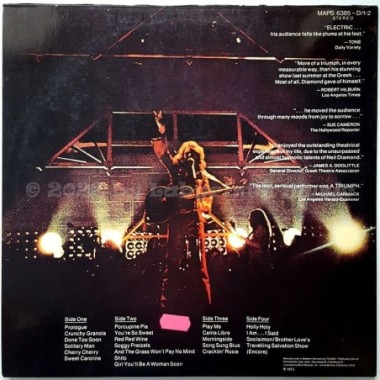 Neil Diamond - Hot August Night • 12" Vinyl LP • MINT - Labyrinth Music