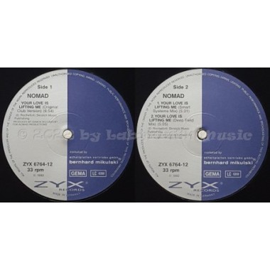 Nomad - Your Love Is Lifting Me • 12" Vinyl Maxi • EX - Labyrinth Music